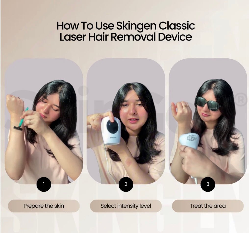 Laser Hair removal device - Montè - Montè